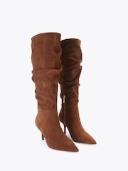 Carvela Brown Spirit Slouch Boots - Image 3 of 5