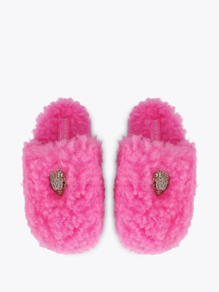 Kurt Geiger London Pink Kensington Slippers Pumps - Image 2 of 4