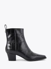 Kurt Geiger London Black Mini Eagle Ankle Boots - Image 1 of 4