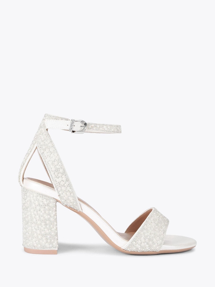 Branco - Carvela Kianni Wide Fit Sandals - Imagem 2 de 5
