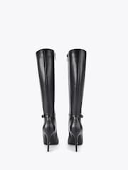 Carvela Black Blanca Knee Boots - Image 3 of 4