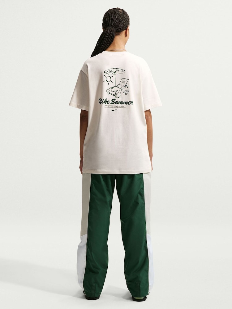 Nike Pale Ivory Beach Boxy T-Shirt - Image 2 of 5