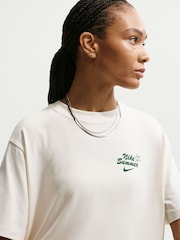 Nike Pale Ivory Beach Boxy T-Shirt - Image 3 of 5