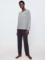 Triumph Grey Pyjamas Set Long Sleeved - Image 1 of 5