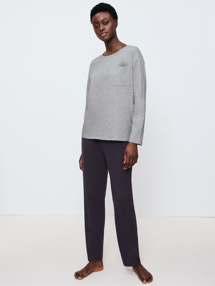 Triumph Grey Pyjamas Set Long Sleeved - Image 1 of 5