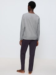 Triumph Grey Pyjamas Set Long Sleeved - Image 2 of 5