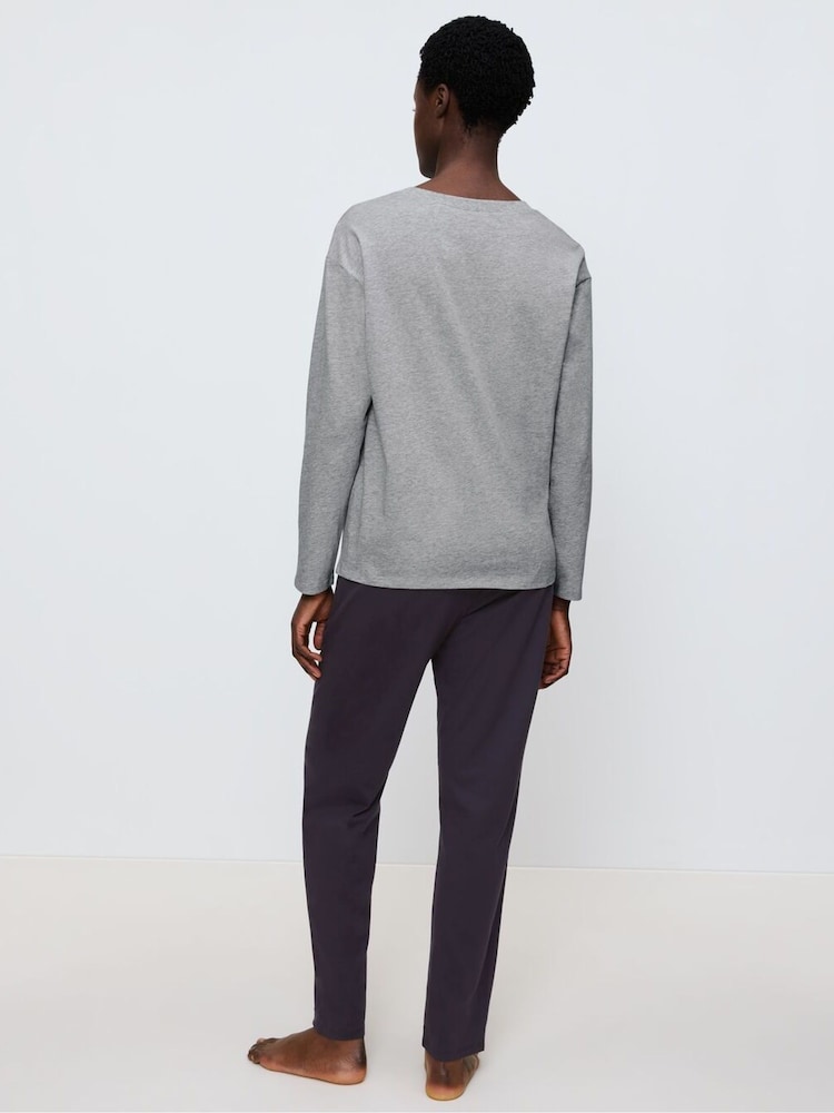 Triumph Grey Pyjamas Set Long Sleeved - Image 2 of 5