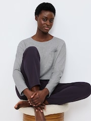 Triumph Grey Pyjamas Set Long Sleeved - Image 3 of 5