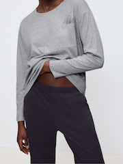 Triumph Grey Pyjamas Set Long Sleeved - Image 4 of 5