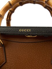 Gucci Brown Diana Hobo Bag - Image 6 of 7