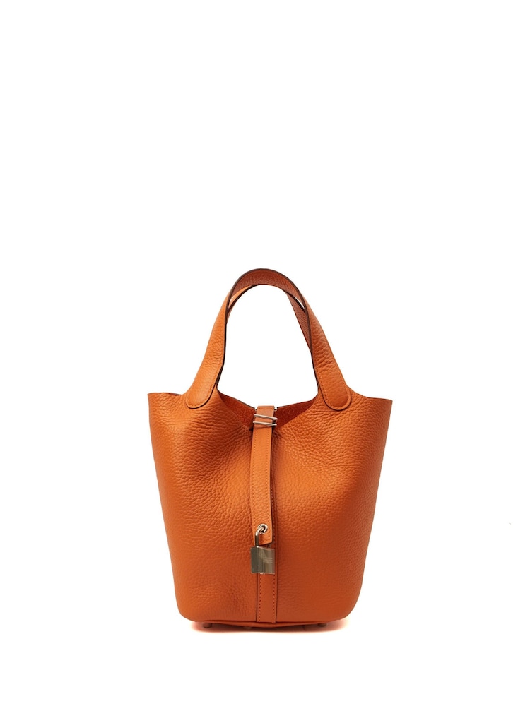 The Handbag Clinic Orange Hermes Classic Picotin 18 Tote - Image 1 of 7
