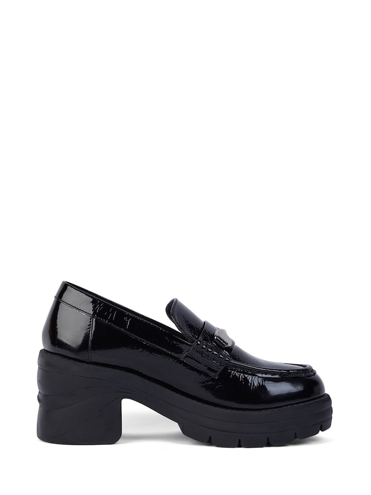 Kickers Black Adult Womens Edie Loafers Patent Leather - Image 1 of 6
