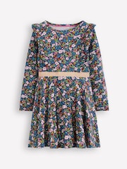 Boden Sky Blue Cora Twirly Jersey Dress - Image 1 of 3