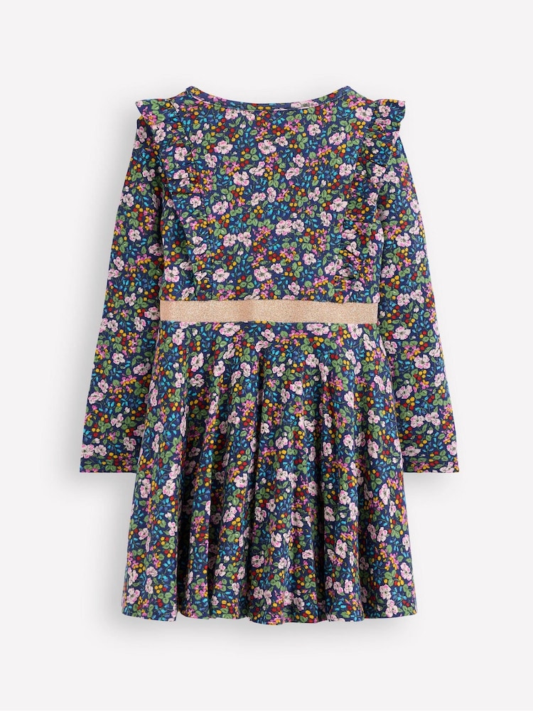 Boden Sky Blue Cora Twirly Jersey Dress - Image 2 of 3