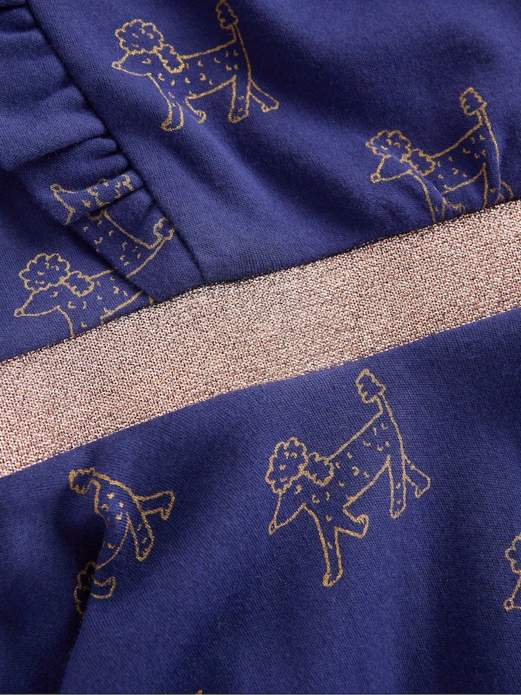 Boden Blue Cora Twirly Jersey Dress - Image 3 of 3 Boden Blue Cora Twirly Jersey Dress - Image 3 of 3