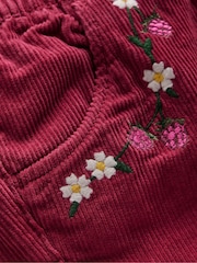 Boden Pink Cord Pull-On Trousers - Image 3 of 3