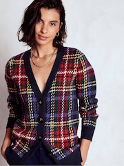Boden Blue Quinn Boyfriend Cardigan - Image 1 of 6