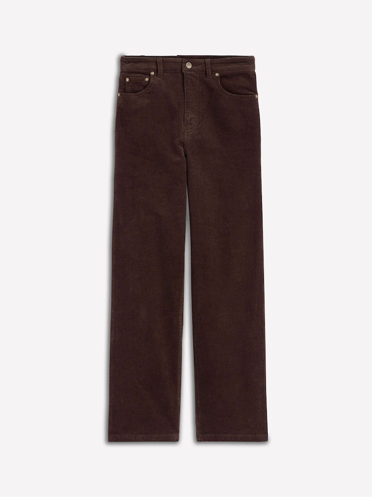Boden Brown 5-Pocket Cord Column Jeans - Image 5 of 5 Boden Brown 5-Pocket Cord Column Jeans - Image 5 of 5