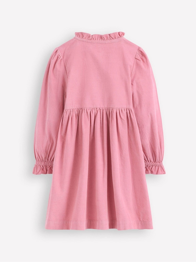 Boden Pink Suki Long Sleeve Smocked Dress - Image 2 of 3