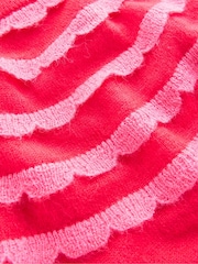 Boden Red Alice Fluffy Raglan Jumper - Image 6 of 6