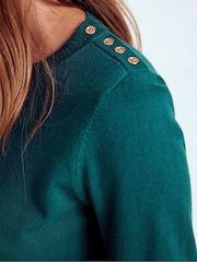 Boden Green Briony Stitch Jumper - Image 4 of 6