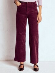 Boden Purple 5-Pocket Cord Column Jeans - Image 4 of 5