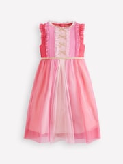 Boden Pink Panelled Frill Tulle Dress - Image 1 of 3