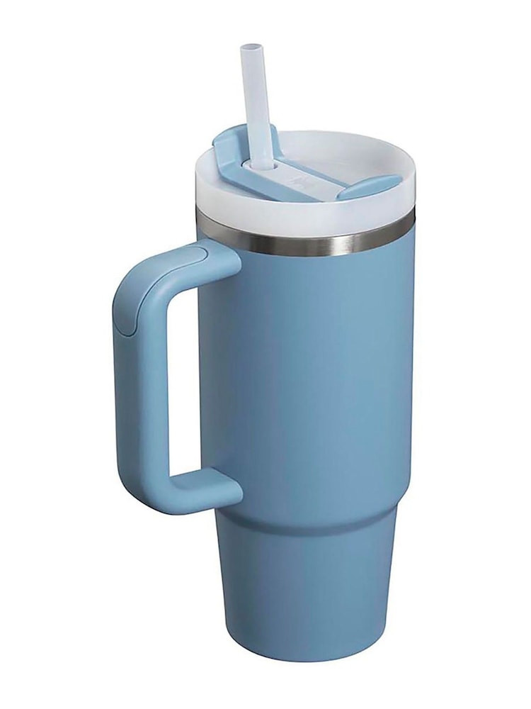 Stanley Indigo Quencher H2.0 Flow State Tumbler 0.89L Water Bottle - Image 2 of 3 Stanley Indigo Quencher H2.0 Flow State Tumbler 0.89L Water Bottle - Image 2 of 3