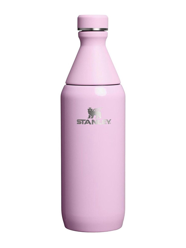 Stanley Cherry Blossom Gloss All Day Slim Bottle 0.6L - Image 1 of 3 Stanley Cherry Blossom Gloss All Day Slim Bottle 0.6L - Image 1 of 3
