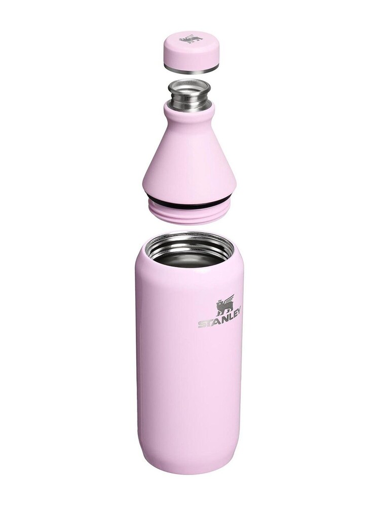 Stanley Cherry Blossom Gloss All Day Slim Bottle 0.6L - Image 2 of 3 Stanley Cherry Blossom Gloss All Day Slim Bottle 0.6L - Image 2 of 3