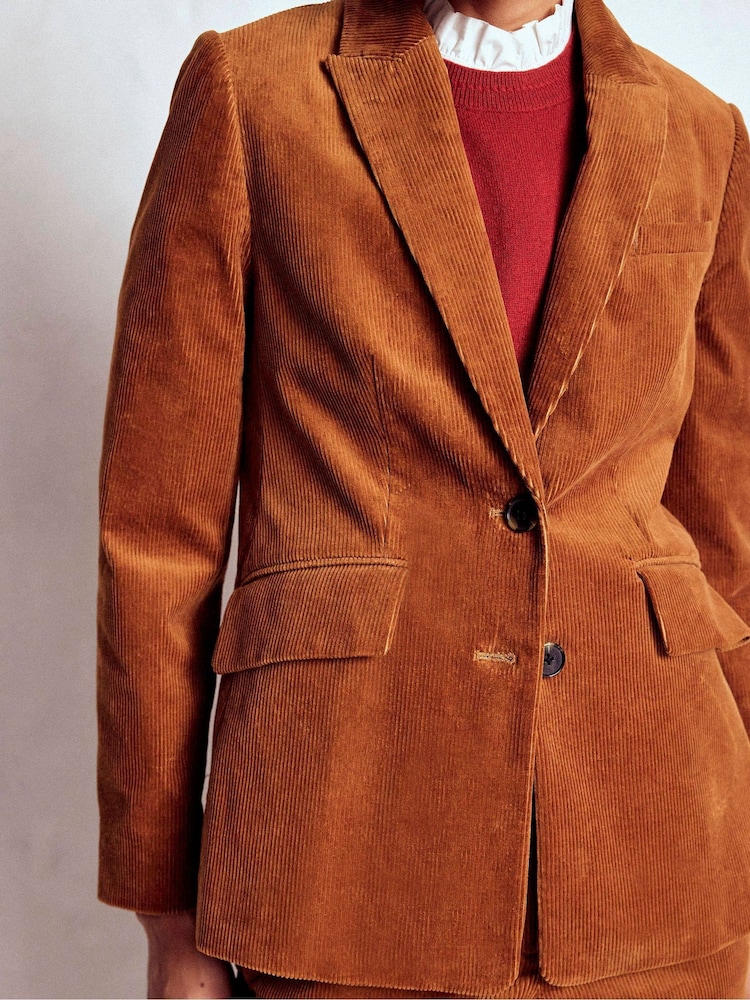 Boden Brown Stamford Cord Blazer - Image 2 of 5 Boden Brown Stamford Cord Blazer - Image 2 of 5