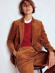 Boden Brown Stamford Cord Blazer - Image 4 of 5