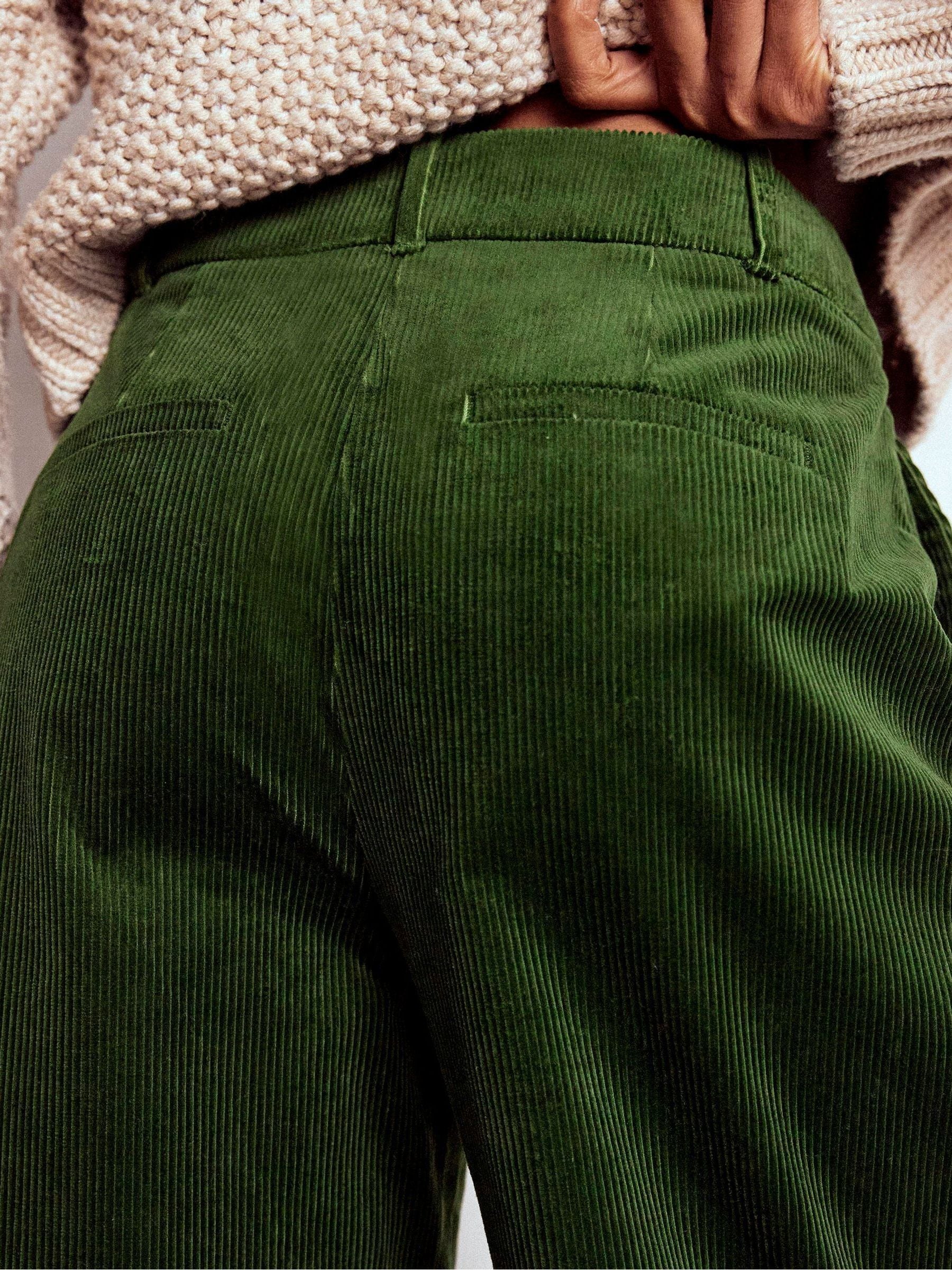 Buy Boden Green Kensington Cord Trousers from Next USA