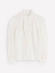 Boden Cream Sasha Lace Top - Image 5 of 5