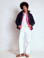 Boden Blue Westminster Borg Jacket - Image 4 of 5