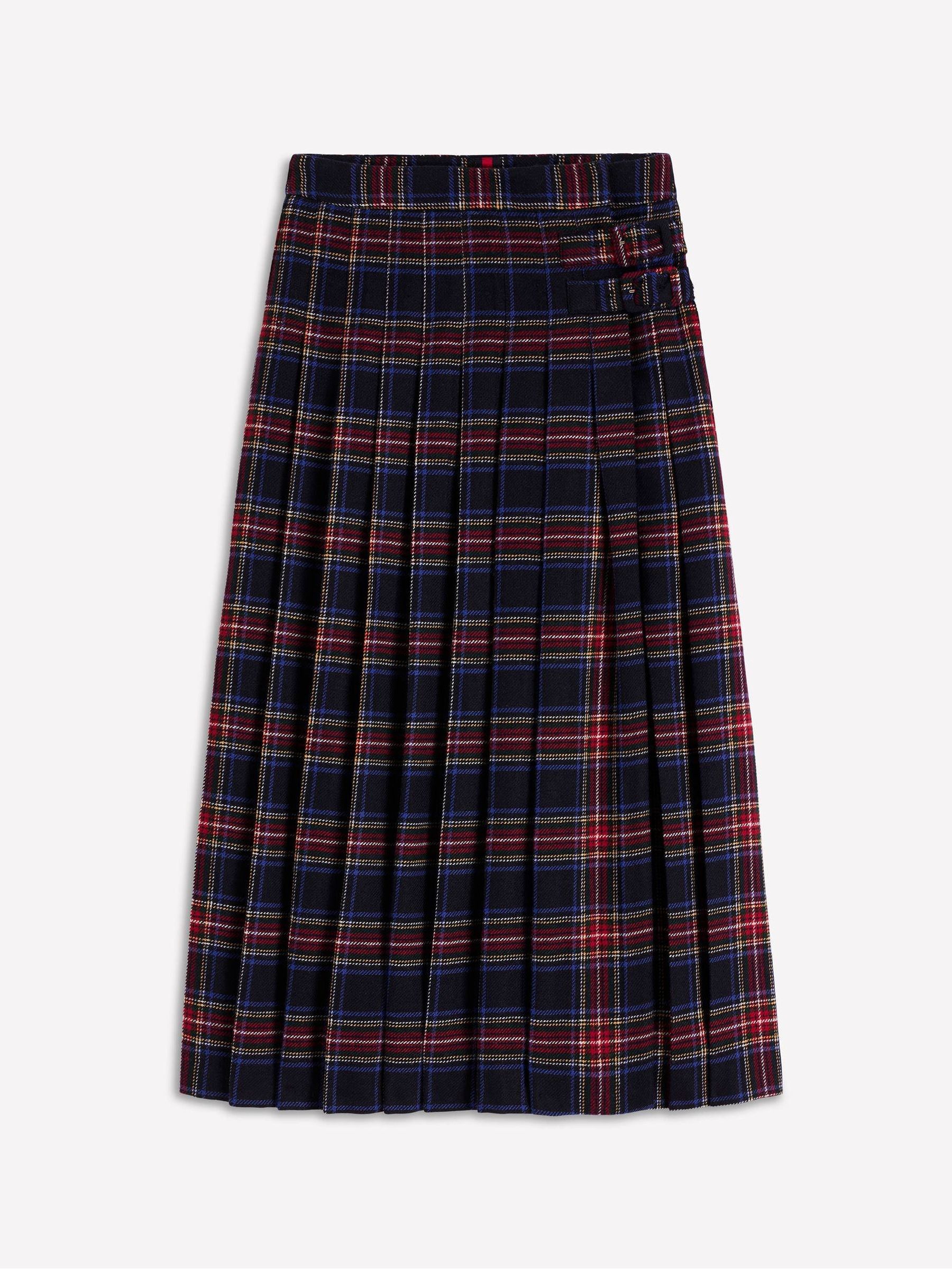 Buy Boden Blue Josephine Wool Kilt Skirt from Next USA
