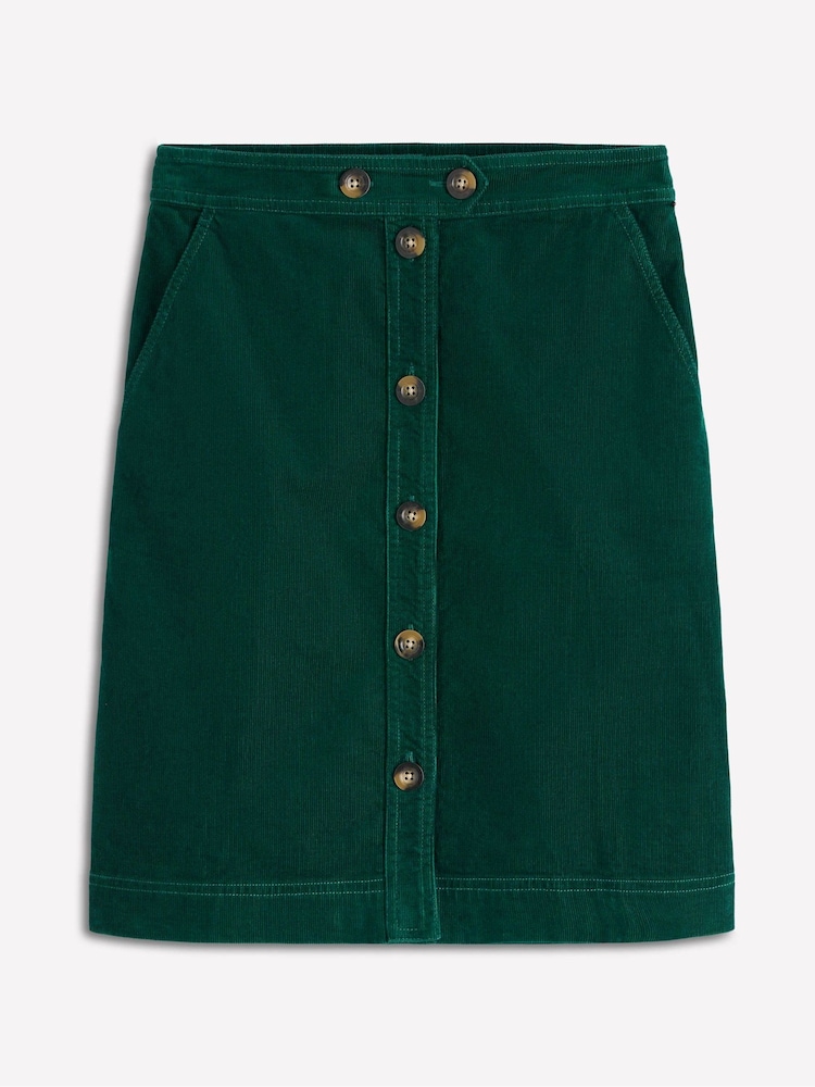 Boden Green Cecelia Cord Skirt - Image 5 of 5 Boden Green Cecelia Cord Skirt - Image 5 of 5