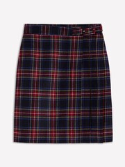 Boden Blue Helen Wool Kilt Skirt - Image 6 of 6