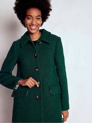Boden Green Edinburgh Wool Coat - Image 5 of 7