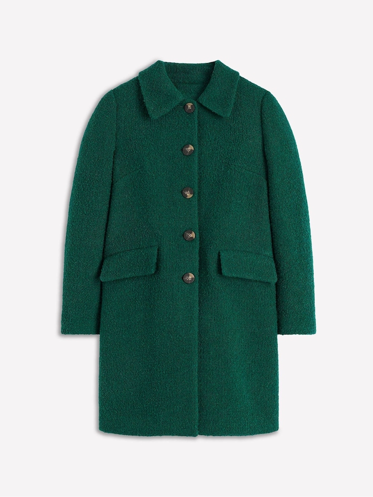 Boden Green Edinburgh Wool Coat - Image 7 of 7