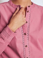 Boden Pink Victoria Cord Shirt - Image 2 of 5