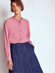 Boden Pink Victoria Cord Shirt - Image 4 of 5