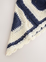 כחול כהה - Crochet Sarong - תמונה 2 מתוך 3