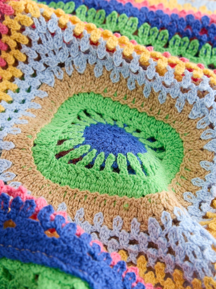 צבעוני - Crochet Sarong - תמונה 3 מתוך 3