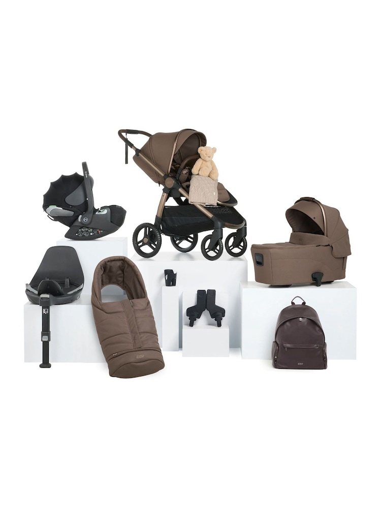 Mamas & Papas Crema 10 Piece Ocarro Complete Nursery Travel Bundles - Image 1 of 12