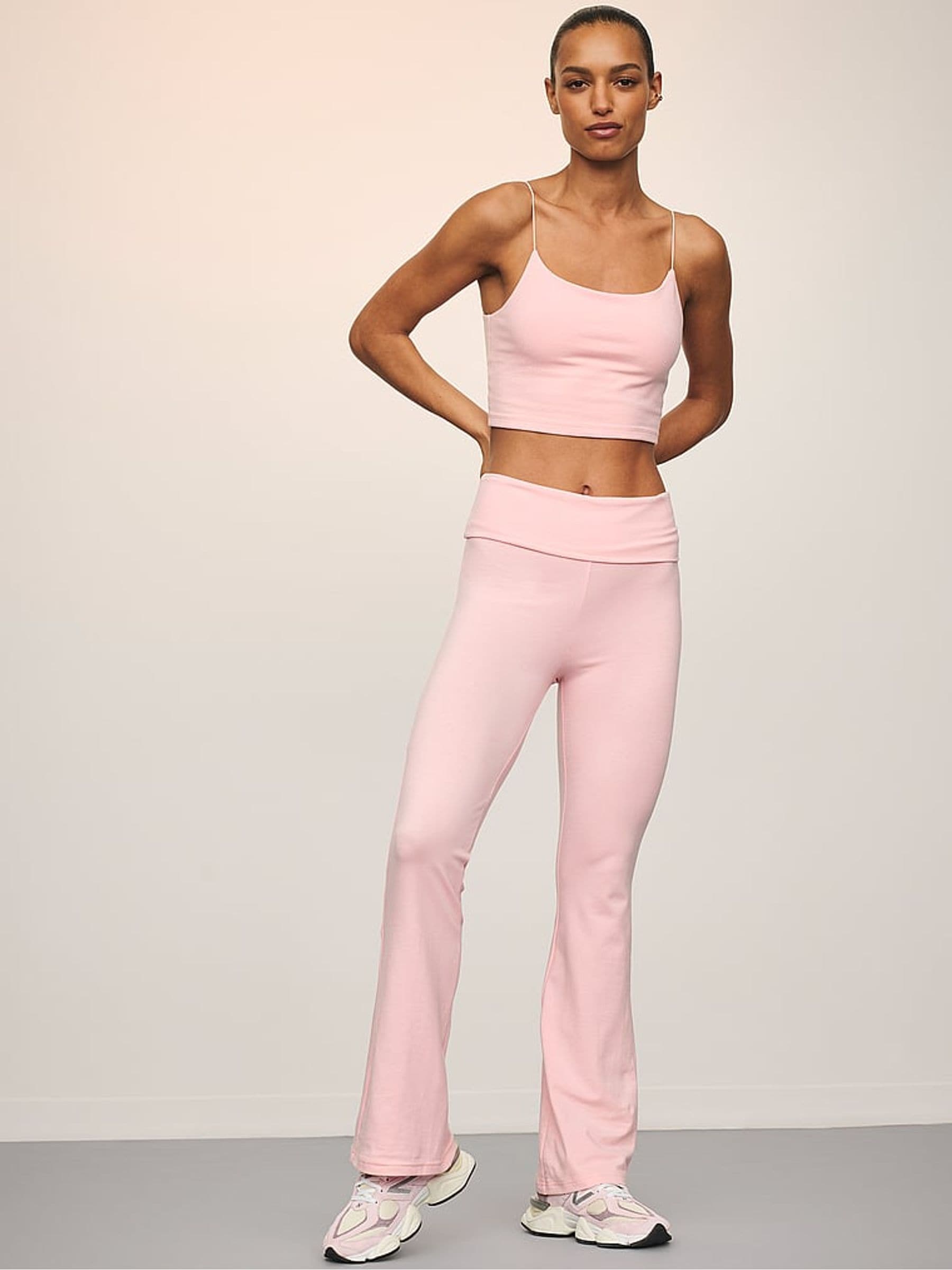 Buy Victoria's Secret Pretty Blossom Pink Cotton Foldover Flare