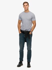 Superdry Grey Classic Essential T-Shirt - Image 3 of 4