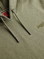 Superdry Green Essential Logo Hoodie - Image 5 of 5