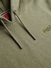 Superdry Sage Green Essential Logo Hoodie - Image 6 of 6