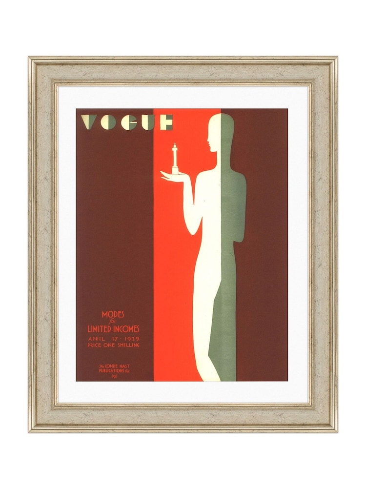 Brookpace Lascelles Multi Hand Made in UK Vogue April 17 1929 Abstract Fashion Framed Wall Art 40 x 50cm - Image 2 of 4 Brookpace Lascelles Multi Hand Made in UK Vogue April 17 1929 Abstract Fashion Framed Wall Art 40 x 50cm - Image 2 of 4